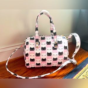 Cute kitty crossbody bag